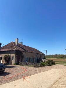 gite la famille est dans le pré